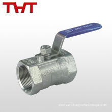 stainless steel female screw ball valve seal